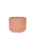 Übertopf Flare – Ø 6 cm, Cognac