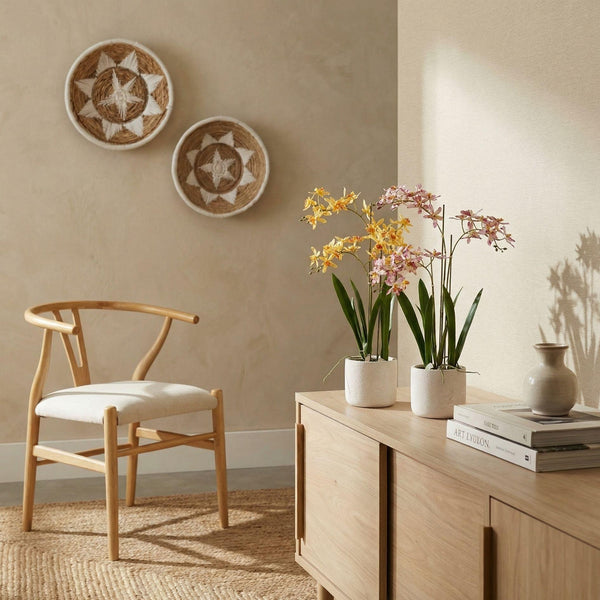 Kunstpflanze Renanthera-Orchidee im Topf – Ansicht 5