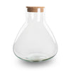Flaschengarten-Terrarium „Sammie" – Glasflasche mit Korken