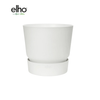 Blumentopf elho Greenville Round – Ø 18 cm · 17 cm, Weiß