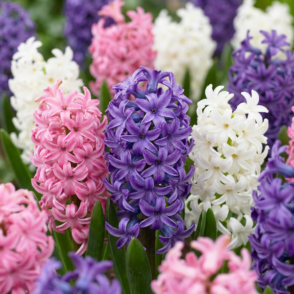 Hyazinthe ‚Pastel Mix' – Hyacinthus orientalis – 40 Stück