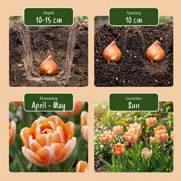 Tulpe ‚Candle Light' – Tulipa – Ansicht 4