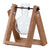 Stecklingsstation aus Holz mit Glasvasen