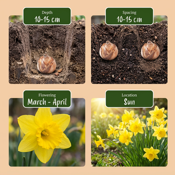 Narzisse ‚Carlton' – Narcissus – Ansicht 4