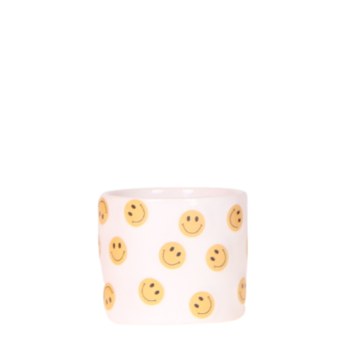 Übertopf Smiley – Ø 6 cm