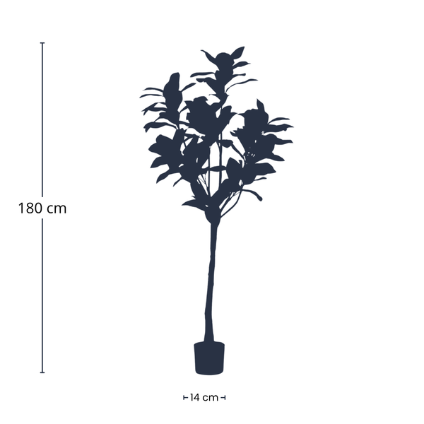 Kunstbaum Magnolie – künstliche Magnolia denudata – Ansicht 3