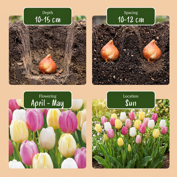 Tulpe ‚Sorbet Mix' – Tulipa – Ansicht 4