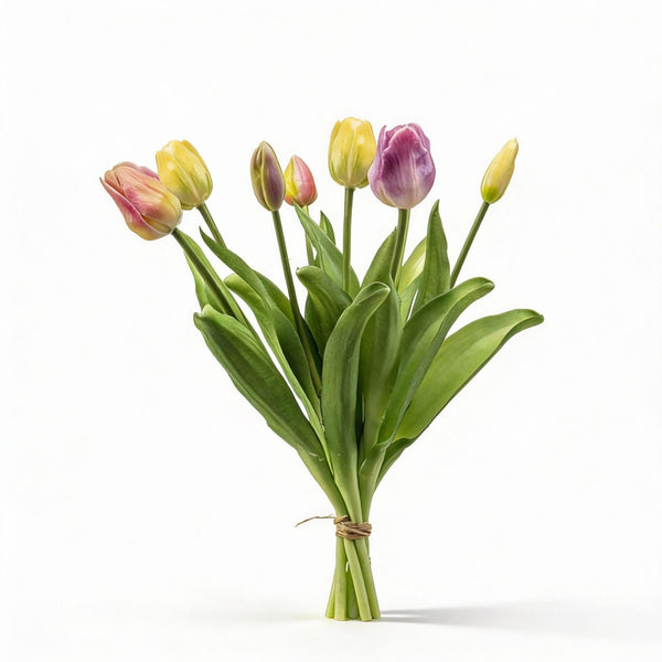 Kunsttulpen-Strauß Real Touch