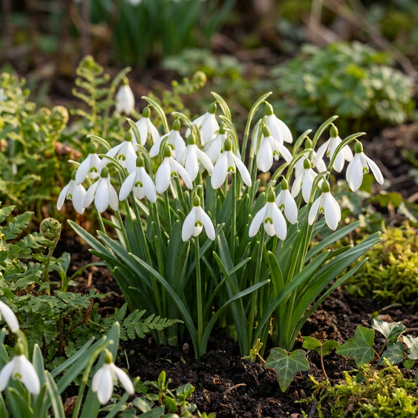 Großes Schneeglöckchen – Galanthus elwesii – Ansicht 2