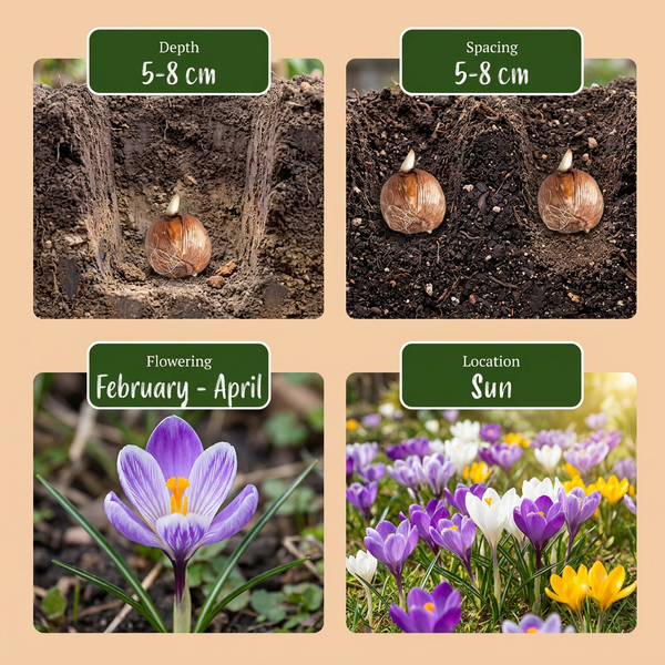 Krokus-Mischung – Crocus – Ansicht 3