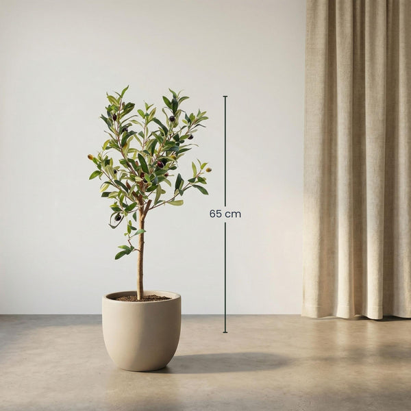 Kunstpflanze Olivenbaum im Topf – Ansicht 5