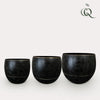 Pflanztopf „Belia" Vintage Schwarz
