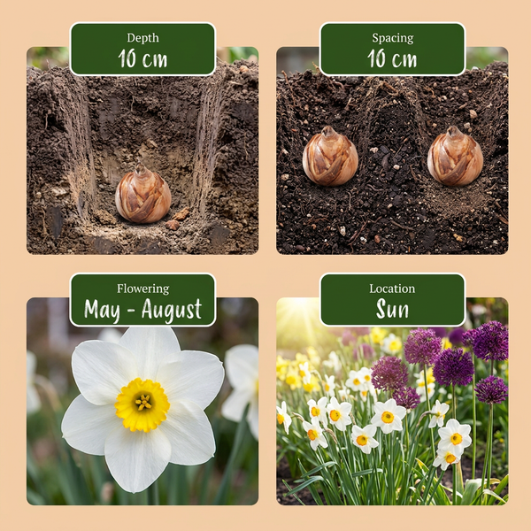 Blumenzwiebel-Set „Trockengarten" – Sommerblüher-Mischung – Ansicht 3