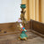 Kerzenständer Vogel & Blume