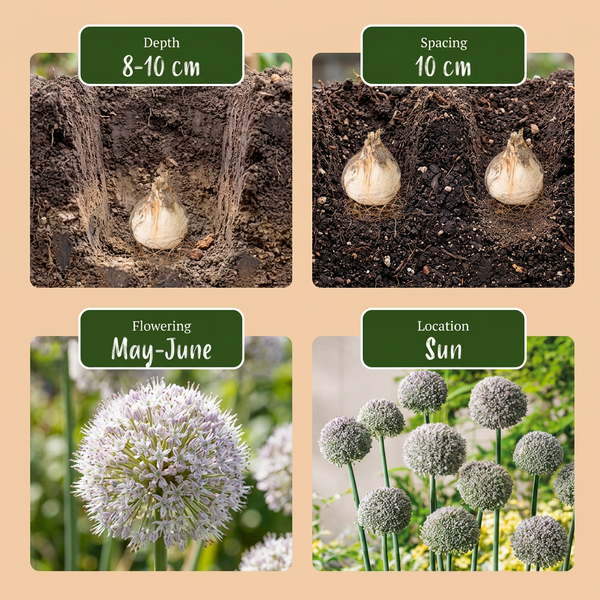 Zierlauch ‚Ping Pong' – Allium – Ansicht 4