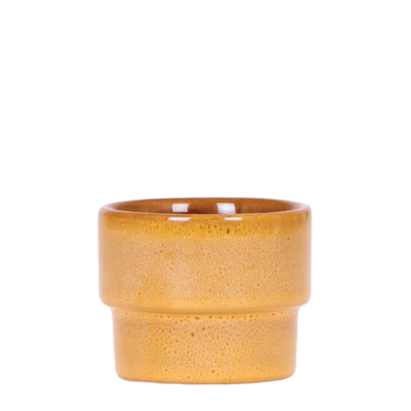Übertopf Timeless – Ø 6 cm, Gelb