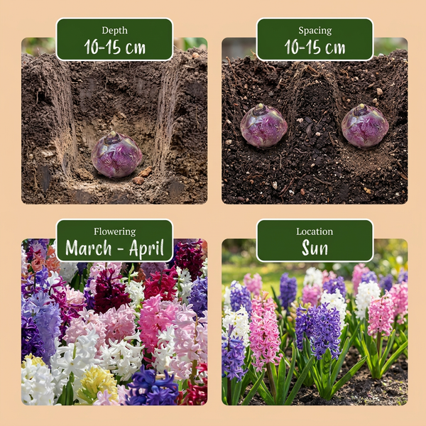 Hyazinthe Mischung – Hyacinthus orientalis – Ansicht 4