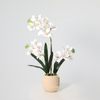 Kunstpflanze Orchidee Phalaenopsis lila