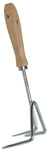 Handgrubber Dreizack – verzinkter Stahl mit Holzgriff