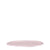 Ovales Tablett Cloud – Rosa