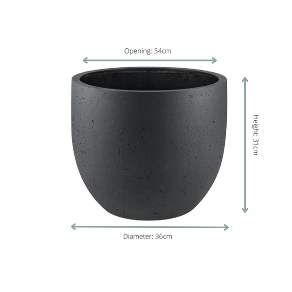 Pflanztopf Grigio New Egg – Ansicht 2