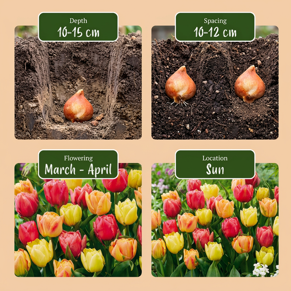 Tulpe ‚Symbiosa Mix' – Tulipa – Ansicht 4