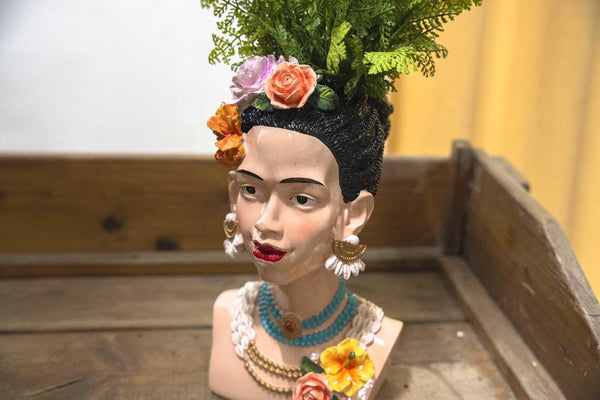 Deko-Vase Flower Lady, wasserdicht