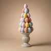 Osterbaum-Dekoration mit Glitzer-Pastelleiern – Ansicht 2