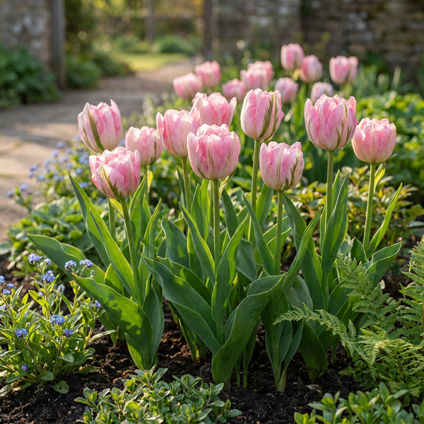 Gefüllte Tulpe ‚Double Pink' – Tulipa – Ansicht 2