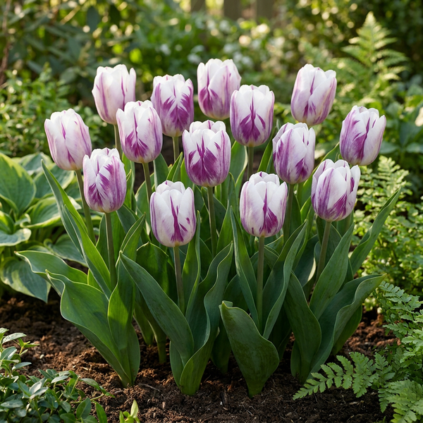 Tulpe ‚Flaming Flag' – Tulipa – Ansicht 2