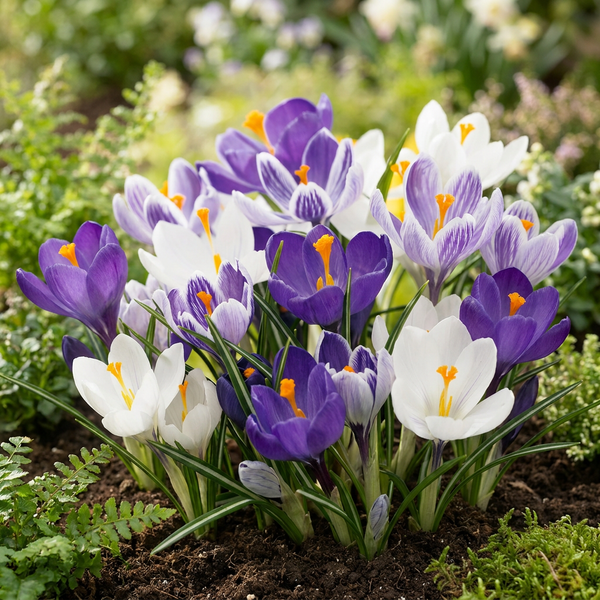 Krokus blau – Crocus – Ansicht 2