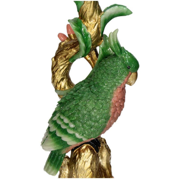 Vogel-Kerzenständer aus Polyresin