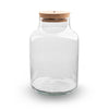 Terrarium-Flasche „Milky“ mit Beleuchtung