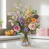 Kunstblumenstrauß „Pastel Meadow Deluxe" – Real Touch – Ansicht 3