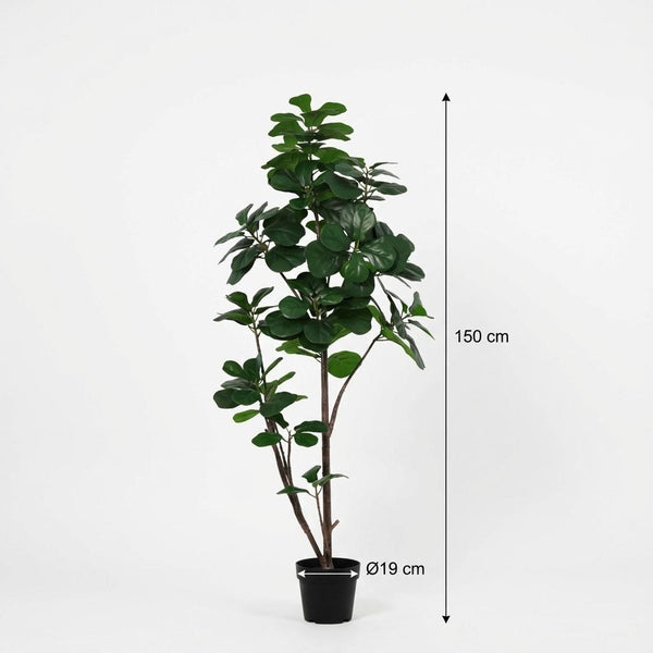 Kunstpflanze Geigenfeige (Ficus lyrata) – verzweigt – Ansicht 5