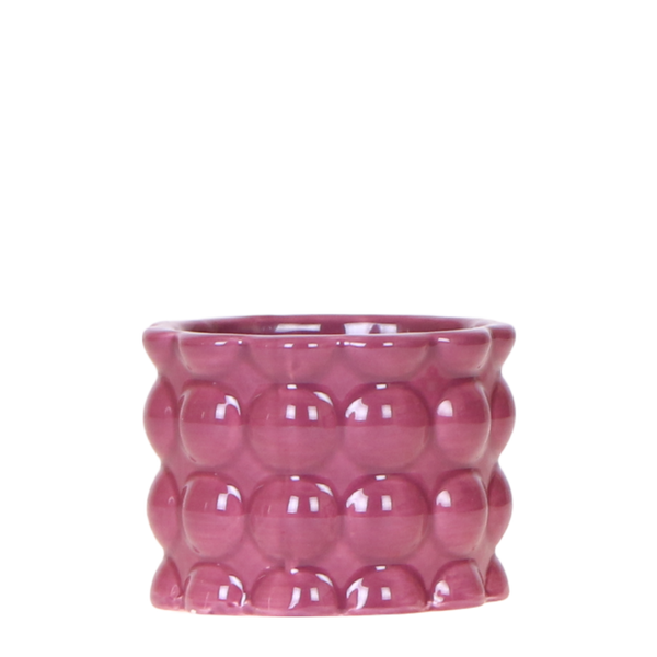 Übertopf Cotton – Ø 6 cm, Violett