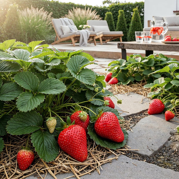 Erdbeere ‚Maxim' – Fragaria × ananassa – Ansicht 5