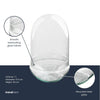 Terrarium-Flasche Egg XL zweiteilig