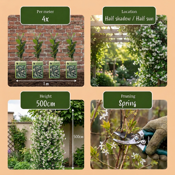 Sternjasmin – Trachelospermum jasminoides – Ansicht 6