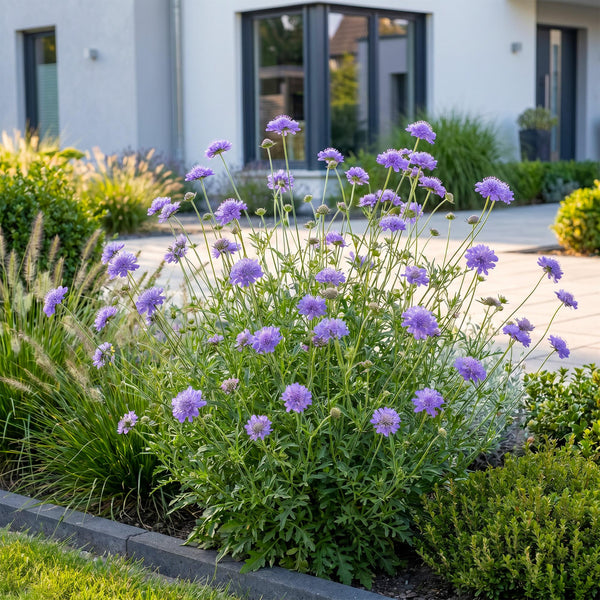 Tauben-Skabiose ‚Butterfly Blue' – Scabiosa columbaria – Ansicht 6