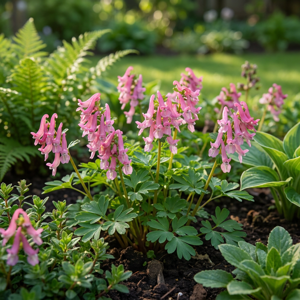Lerchensporn ‚Beth Evans' – Corydalis solida – Ansicht 2