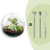 Flaschengarten-Set „Dome" – DIY-Terrarium im Kugelglas