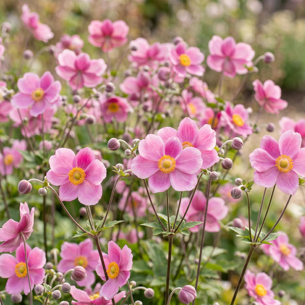 Herbst-Anemone ‚Splendens' – Anemone hupehensis – Ansicht 5