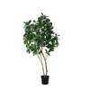 Kunstpflanzen-Duo – Geigenfeige & Drachenbaum – im Set enthalten: Kunstpflanze Geigenfeige (Ficus lyrata) – Baum