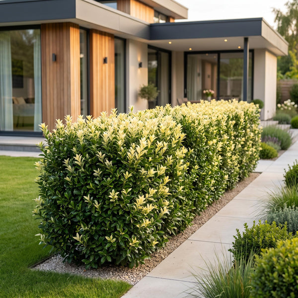 Japanischer Spindelstrauch ‚Paloma Blanca' – Euonymus japonicus – Ansicht 6