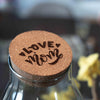 Flaschengarten-Set „Love Mom Drop XL“ – DIY-Terrarium mit graviertem Korken – Ansicht 3