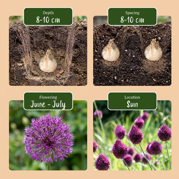 Kugelköpfiger Lauch – Allium sphaerocephalon – Ansicht 4