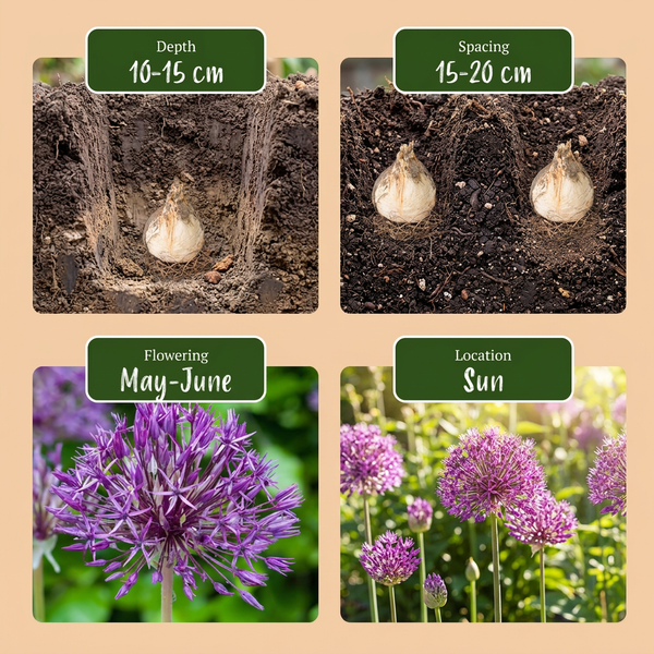 Zierlauch ‚Purple Rain' – Allium – Ansicht 4