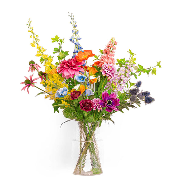 Kunstblumenstrauß Vibrant Harmony – Seidenblumen