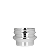 Doppel-Übertopf Chrome – Ø 6 cm